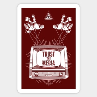 Trust The Media Sticker